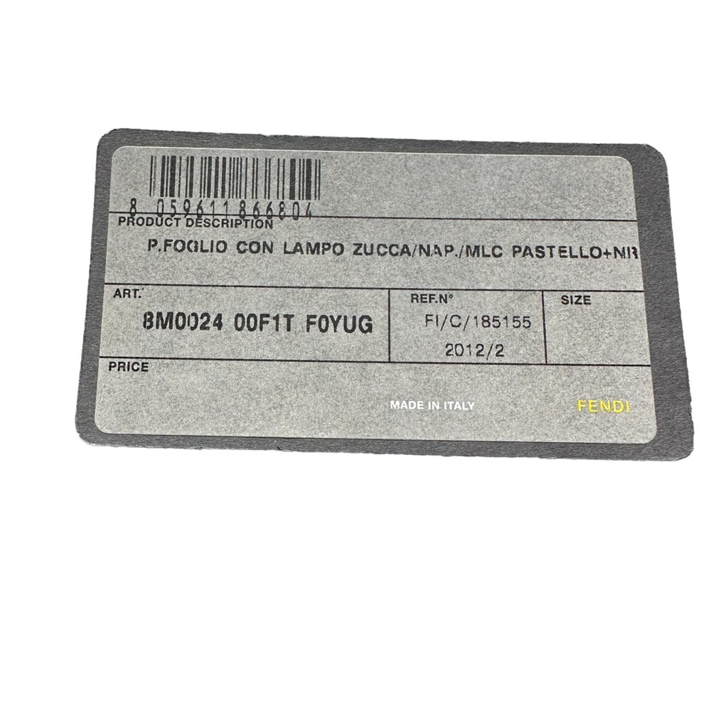 NWOB Fendi canvas coated wallet - Picture 2 of 8